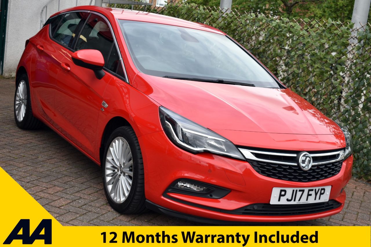 2017 VAUXHALL ASTRA for sale