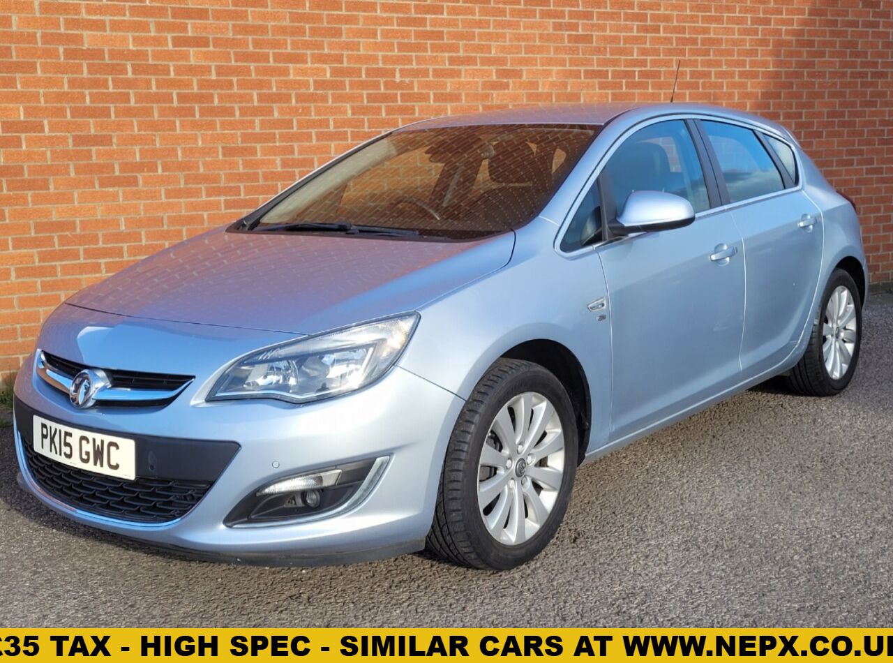2015 VAUXHALL ASTRA for sale