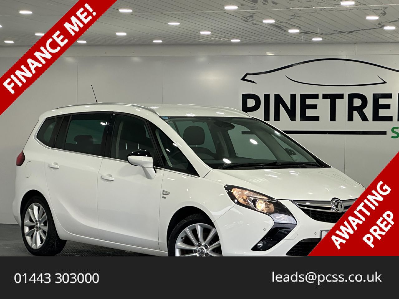 2014 VAUXHALL ZAFIRA TOURER for sale