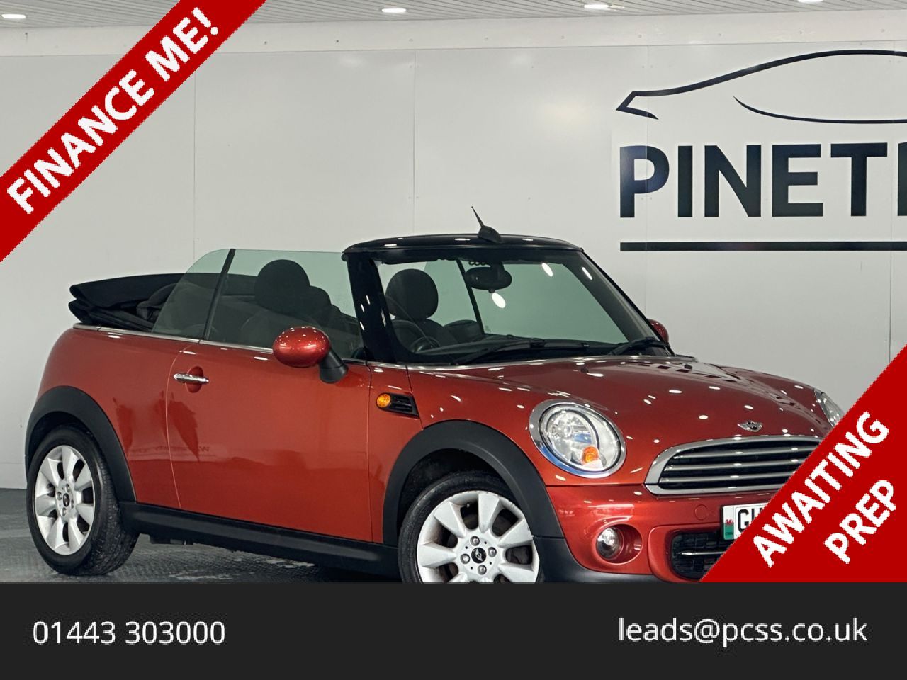2013 MINI CONVERTIBLE for sale
