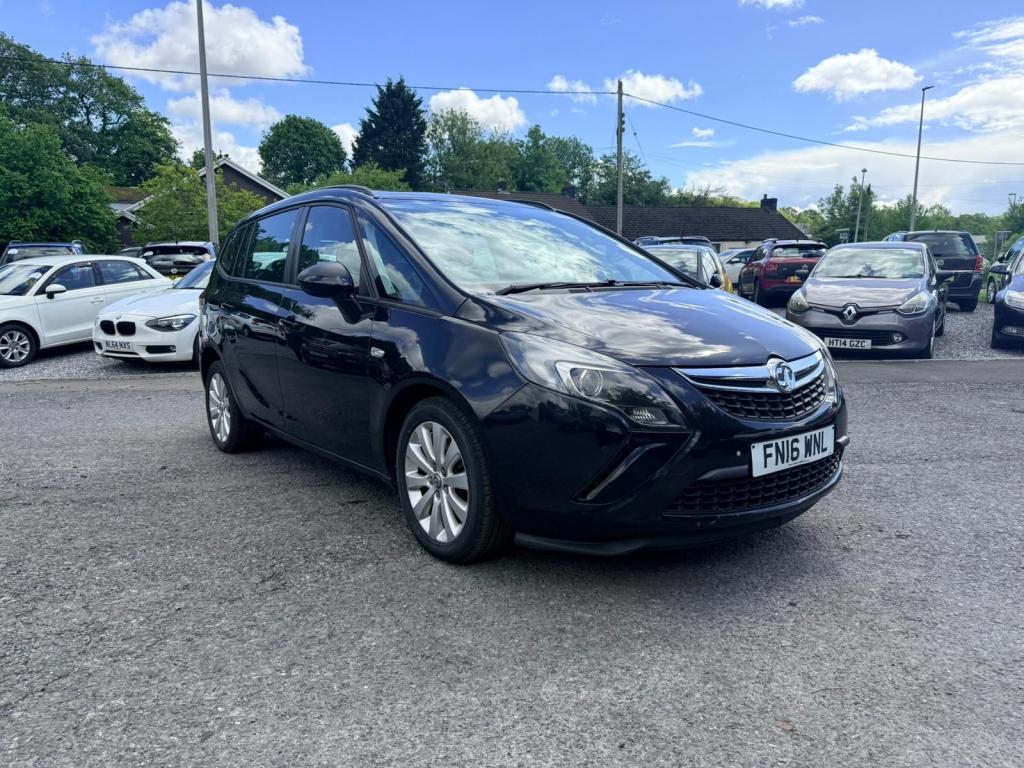 2016 VAUXHALL ZAFIRA TOURER for sale