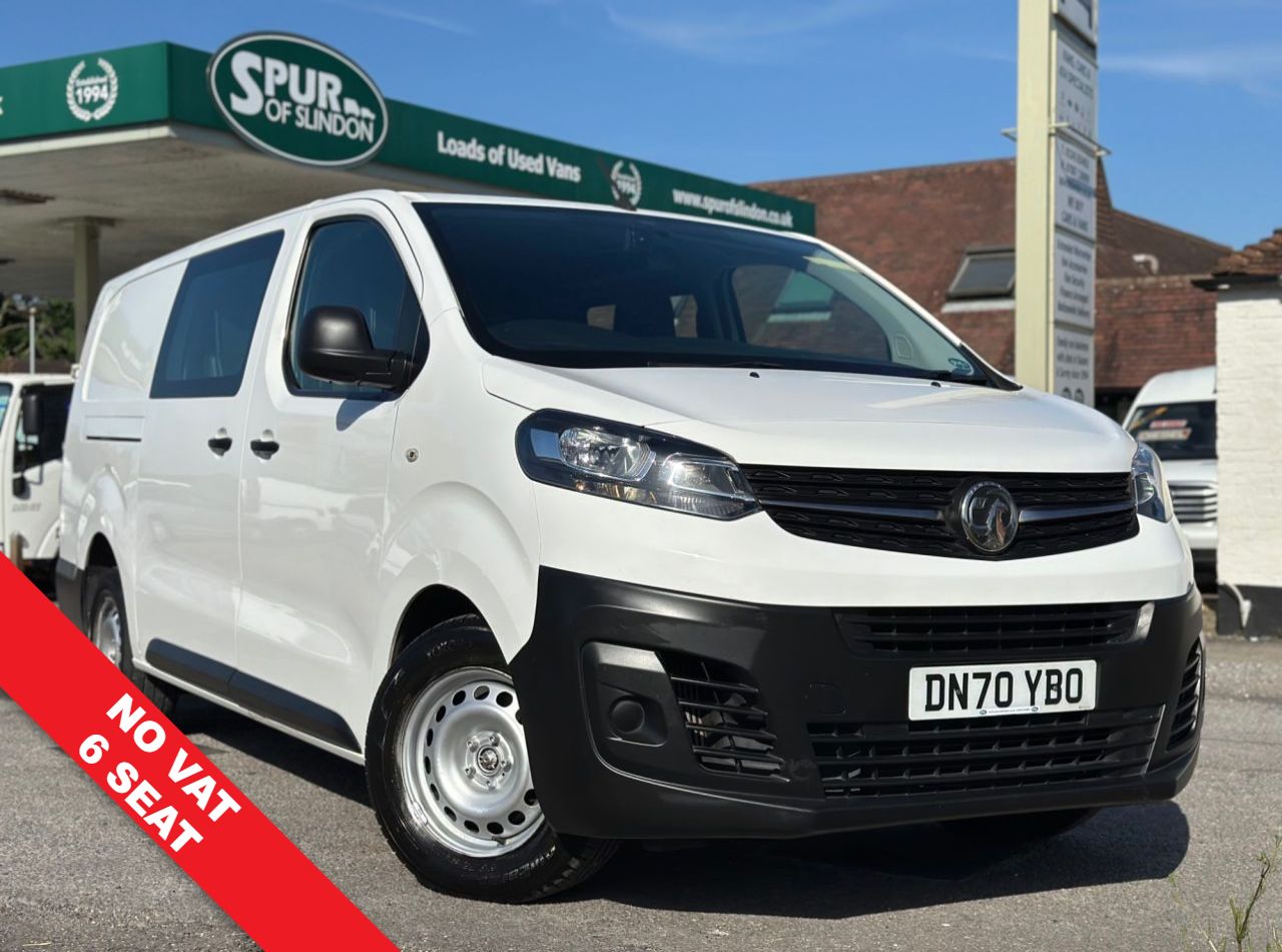 2020 VAUXHALL VIVARO for sale