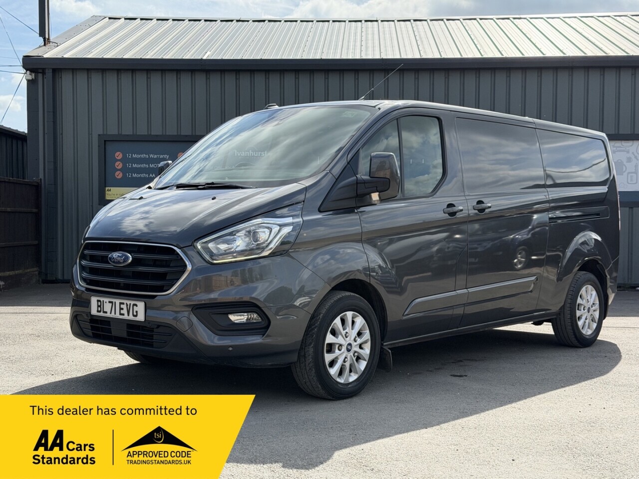 2021 FORD TRANSIT CUSTOM for sale