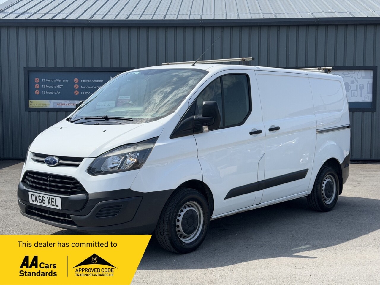 2017 FORD TRANSIT CUSTOM for sale