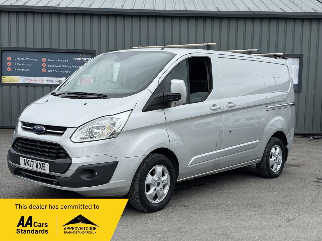 2017 FORD TRANSIT CUSTOM for sale