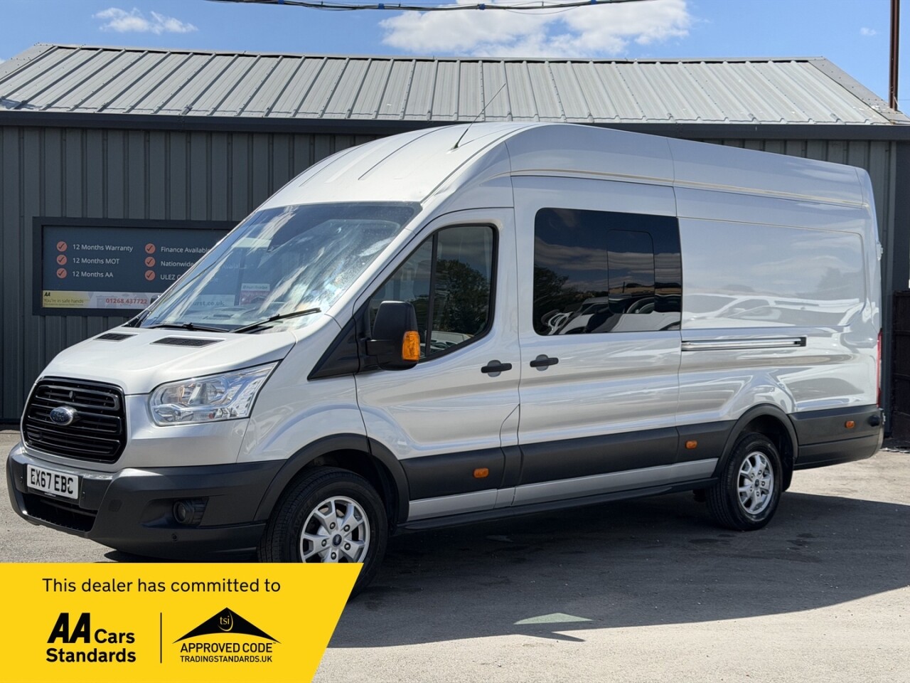 2017 FORD TRANSIT for sale