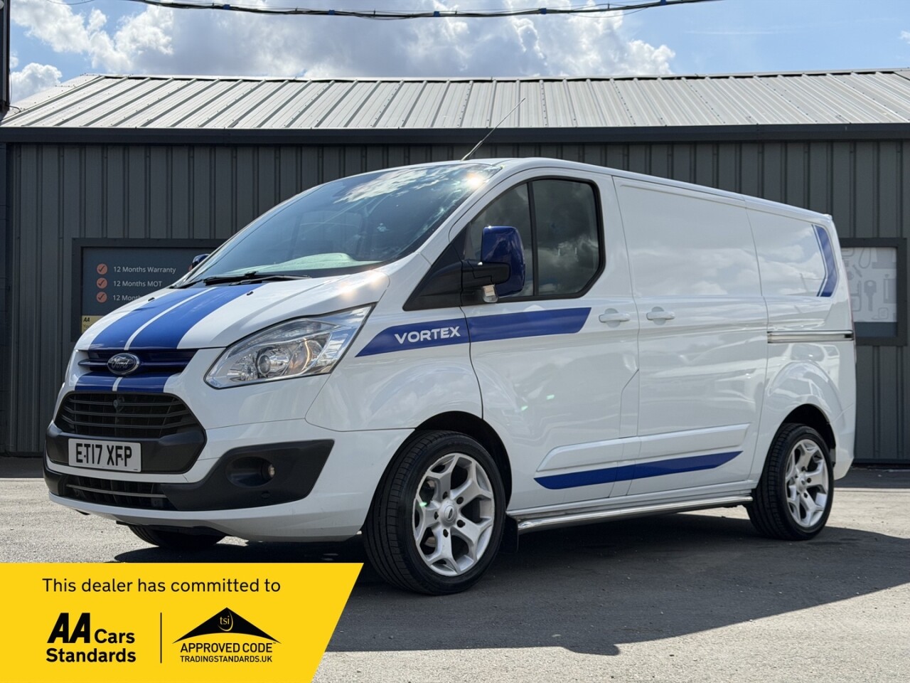 2017 FORD TRANSIT CUSTOM for sale