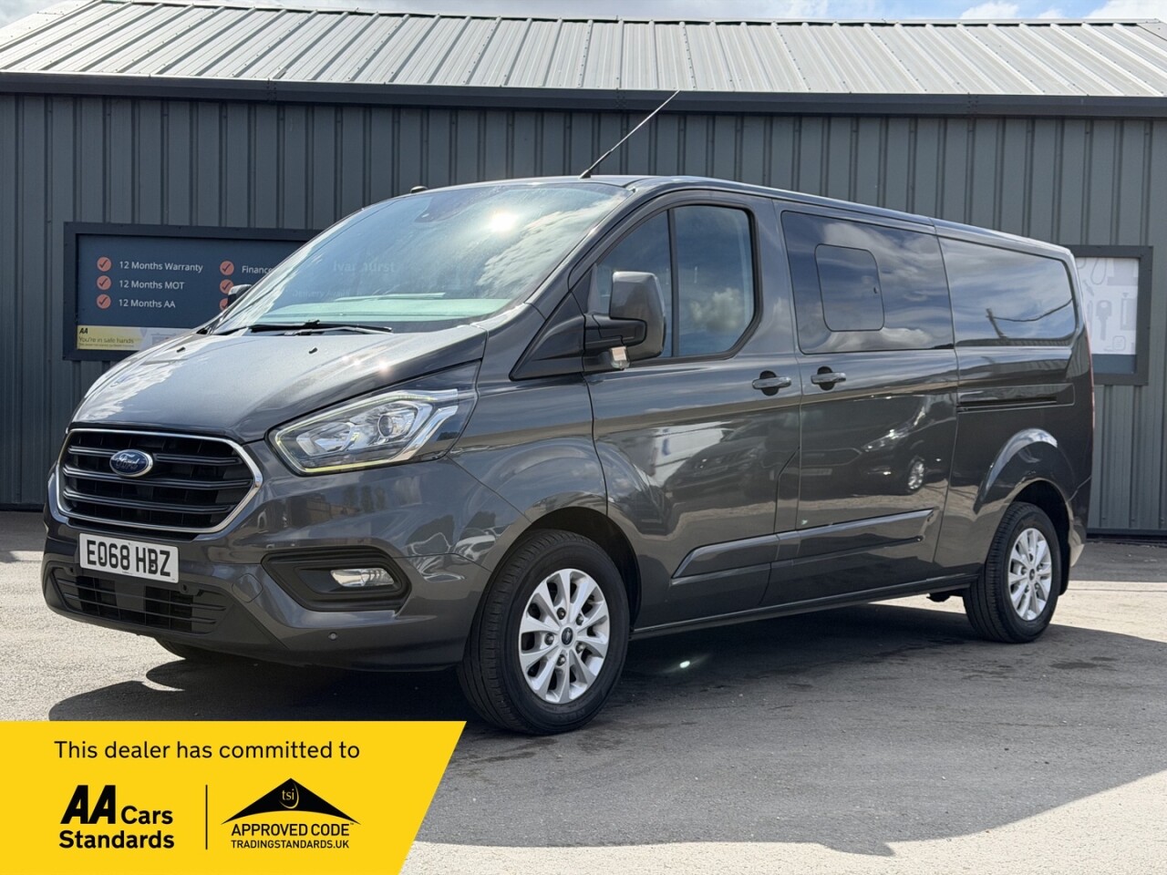 2018 FORD TRANSIT CUSTOM for sale