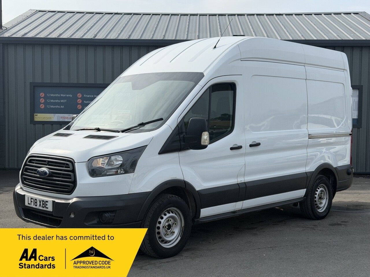 2018 FORD TRANSIT for sale