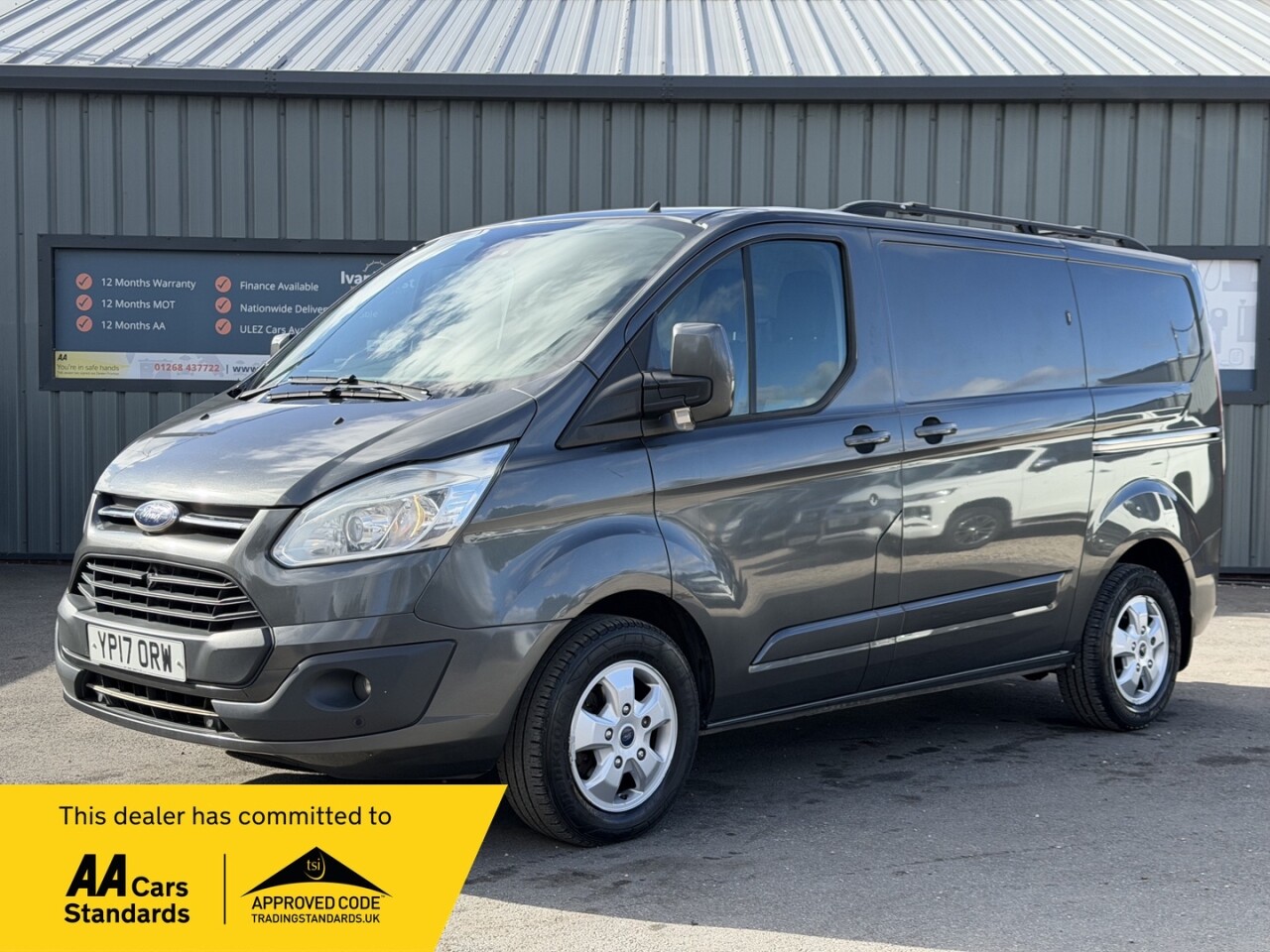 2017 FORD TRANSIT CUSTOM for sale