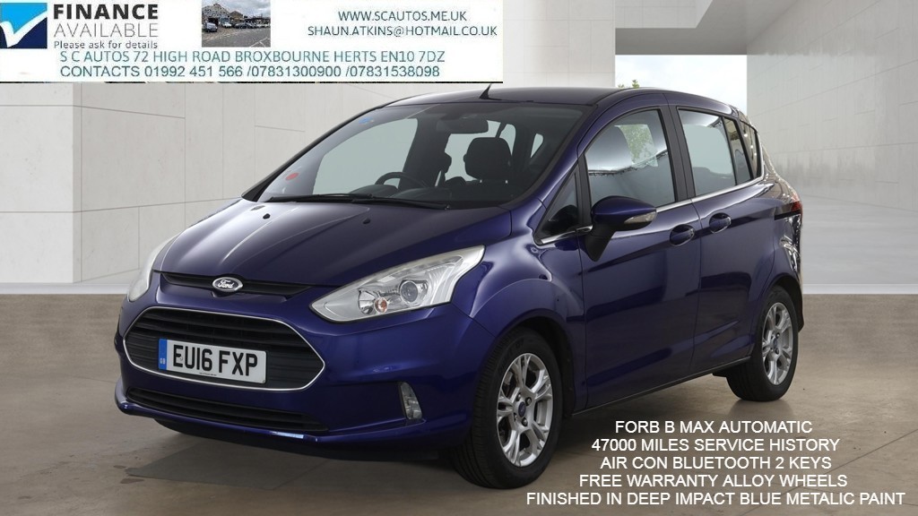 2016 FORD B-MAX for sale