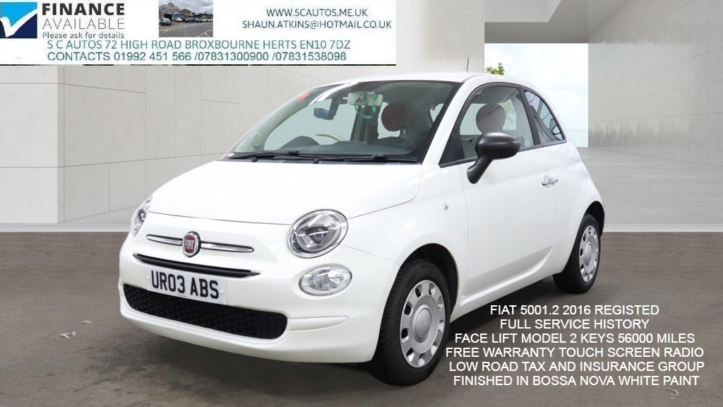 2016 FIAT 500 for sale