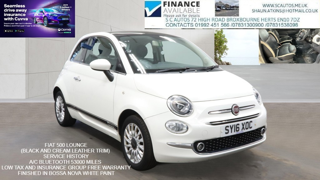 2016 FIAT 500 for sale