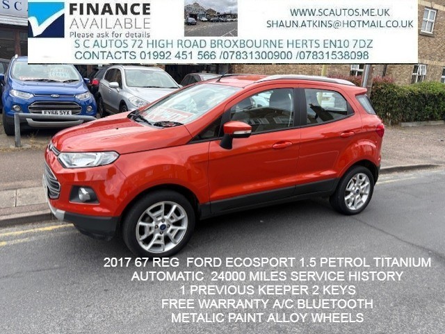 2017 FORD ECOSPORT for sale