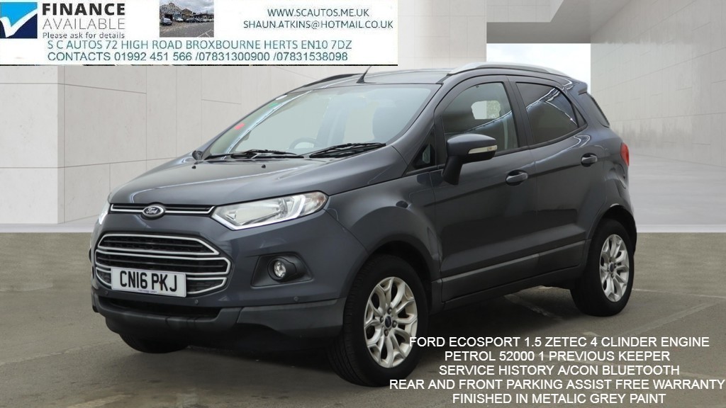 2016 FORD ECOSPORT for sale