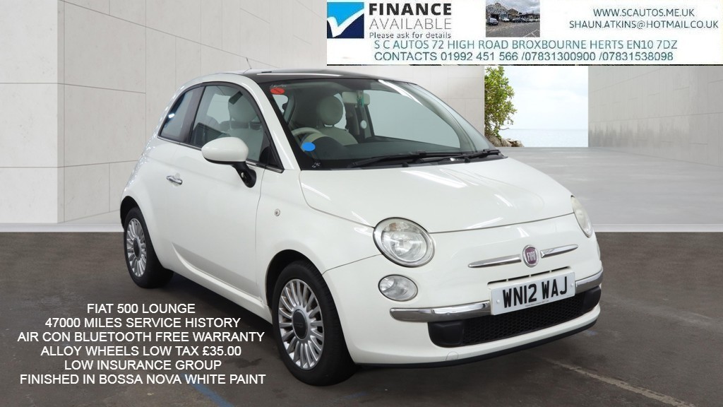 2012 FIAT 500 for sale
