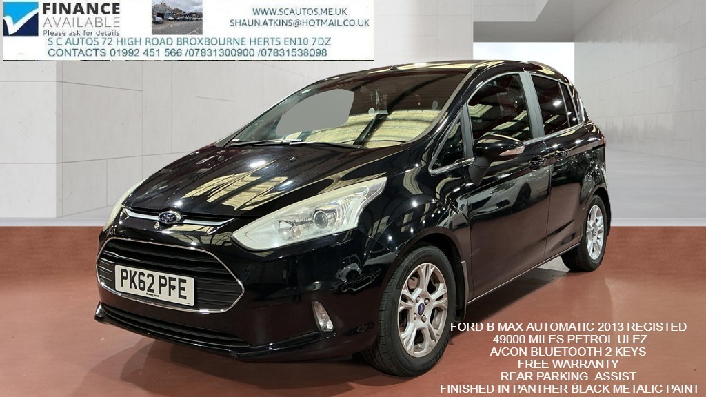 2013 FORD B-MAX for sale