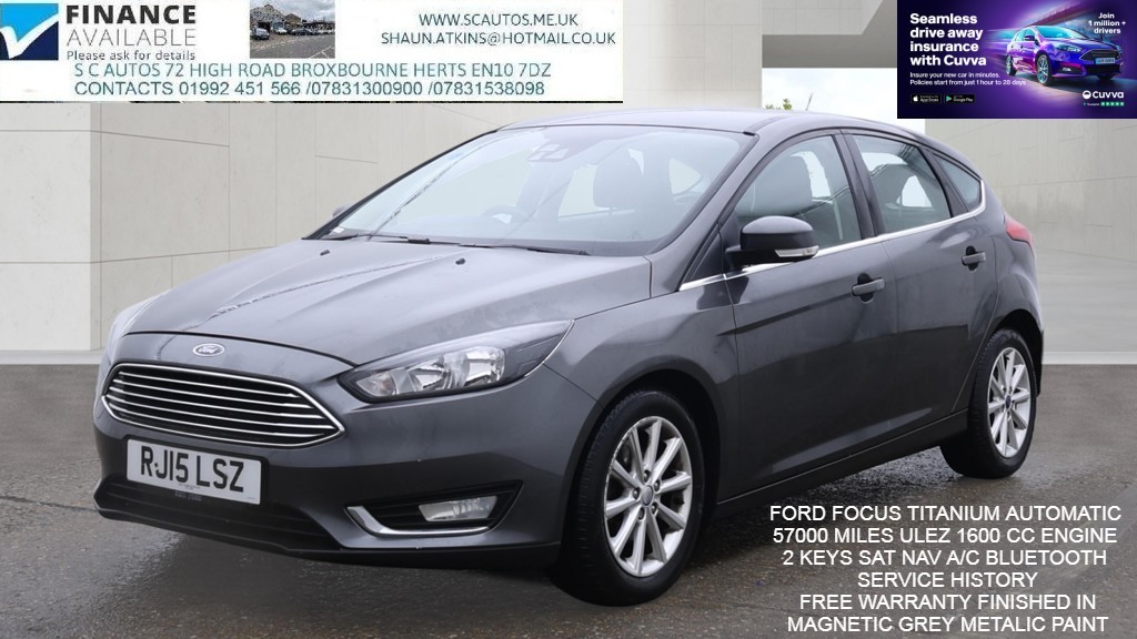 2015 FORD FOCUS for sale