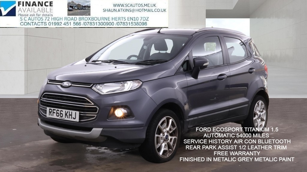 2016 FORD ECOSPORT for sale