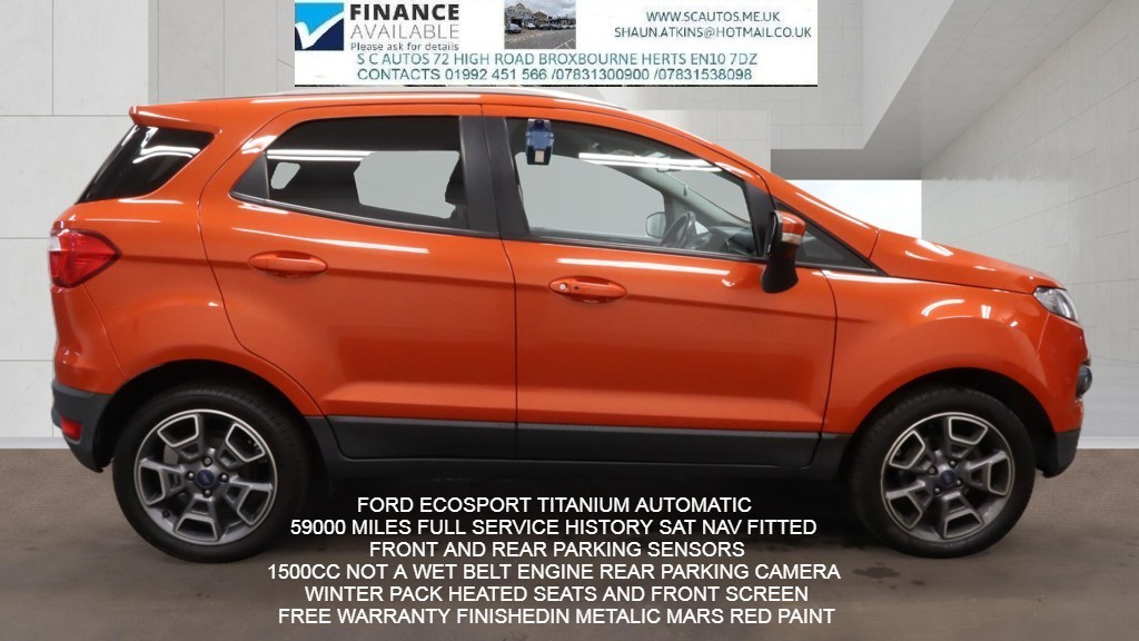 2017 FORD ECOSPORT for sale