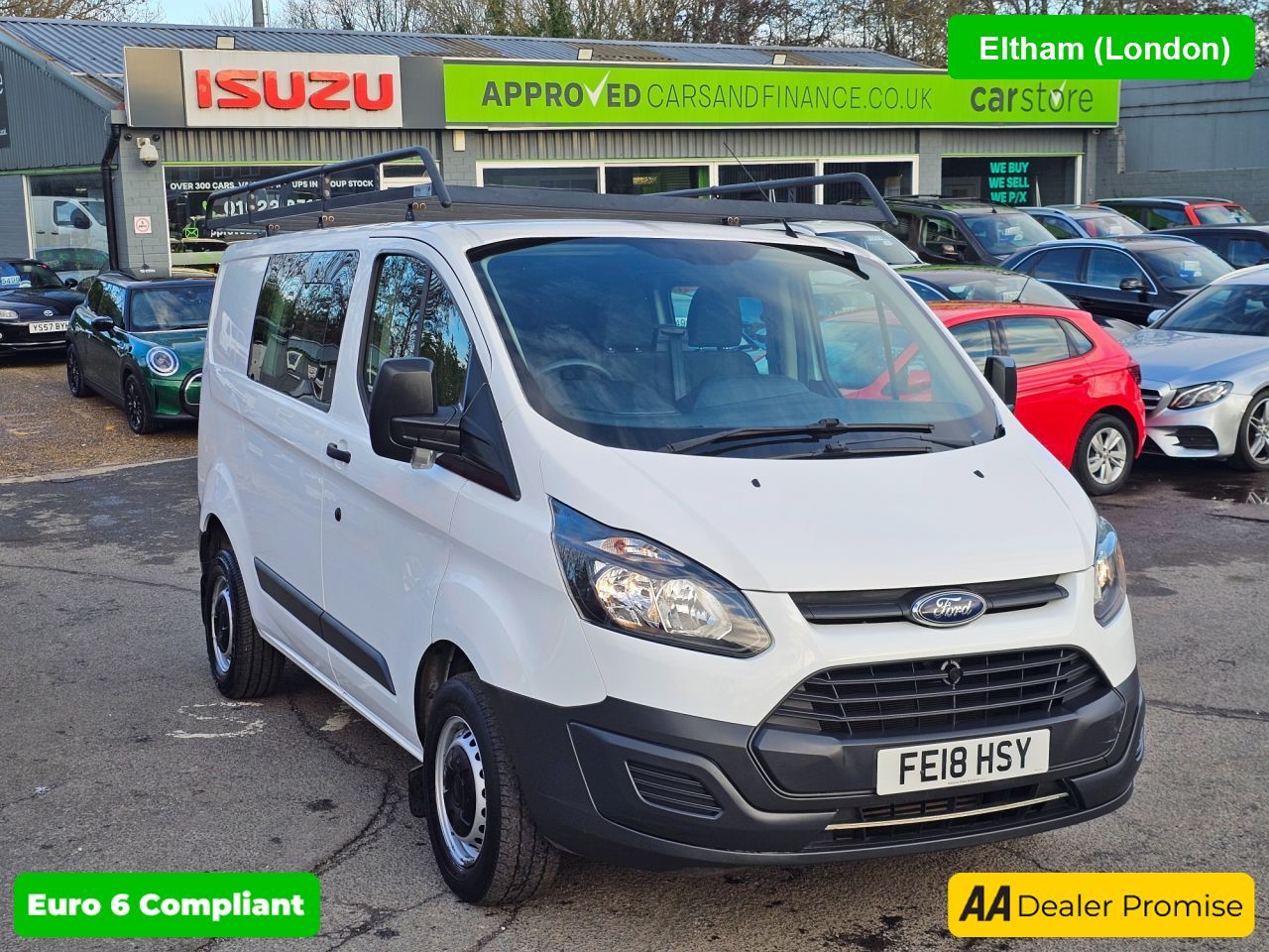 2018 FORD TRANSIT CUSTOM for sale