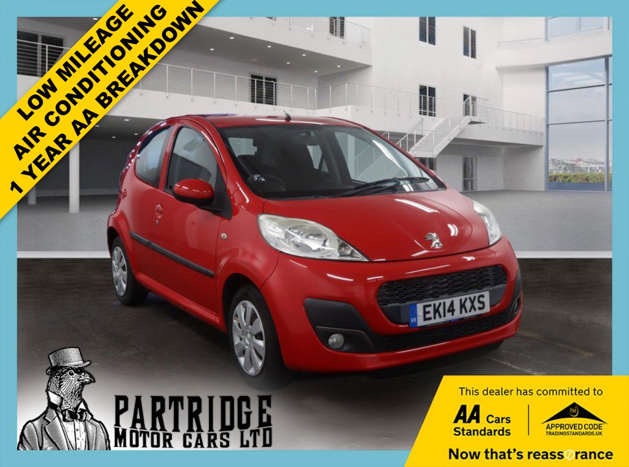 2014 PEUGEOT 107 for sale
