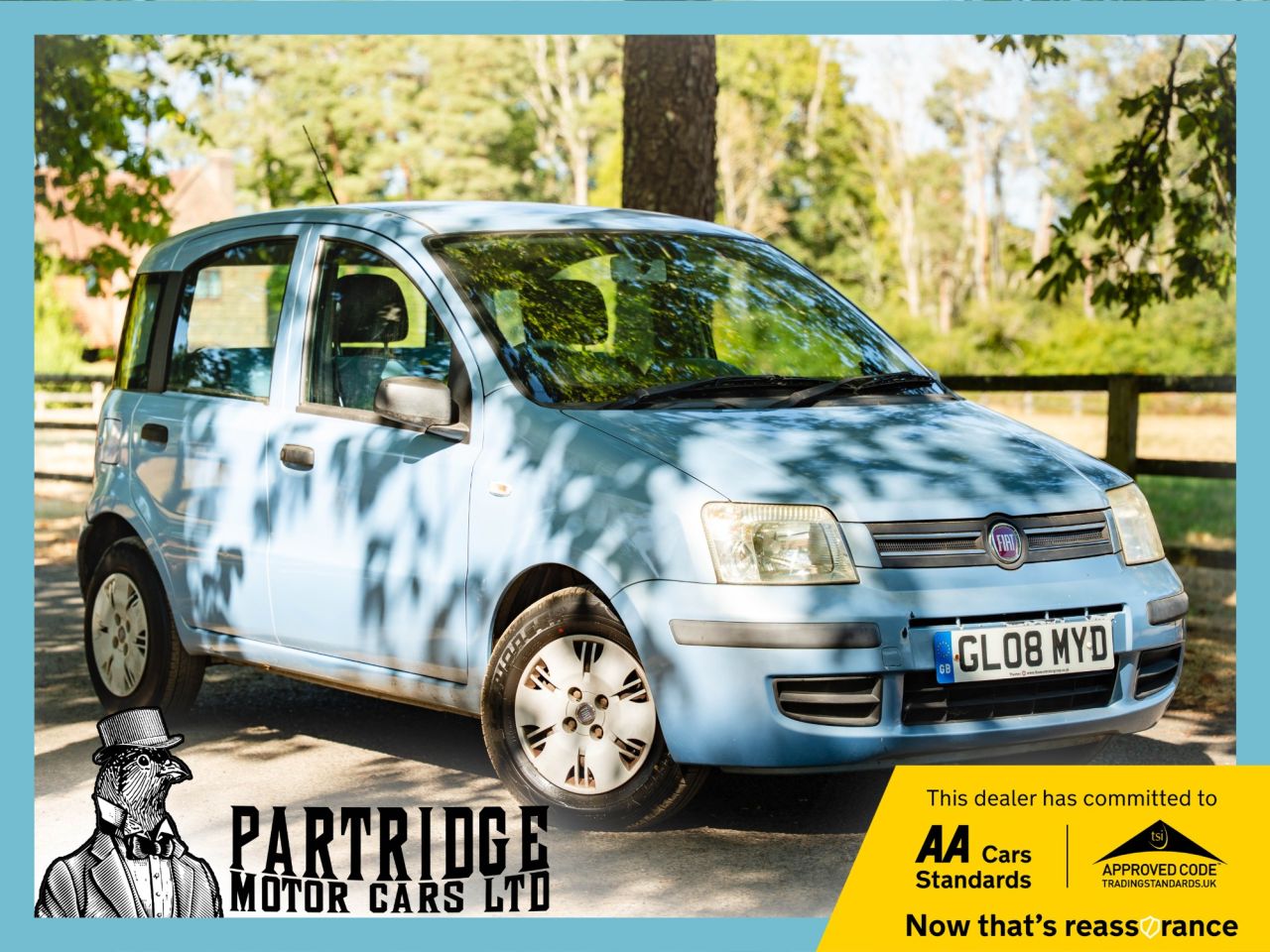 2008 FIAT PANDA for sale