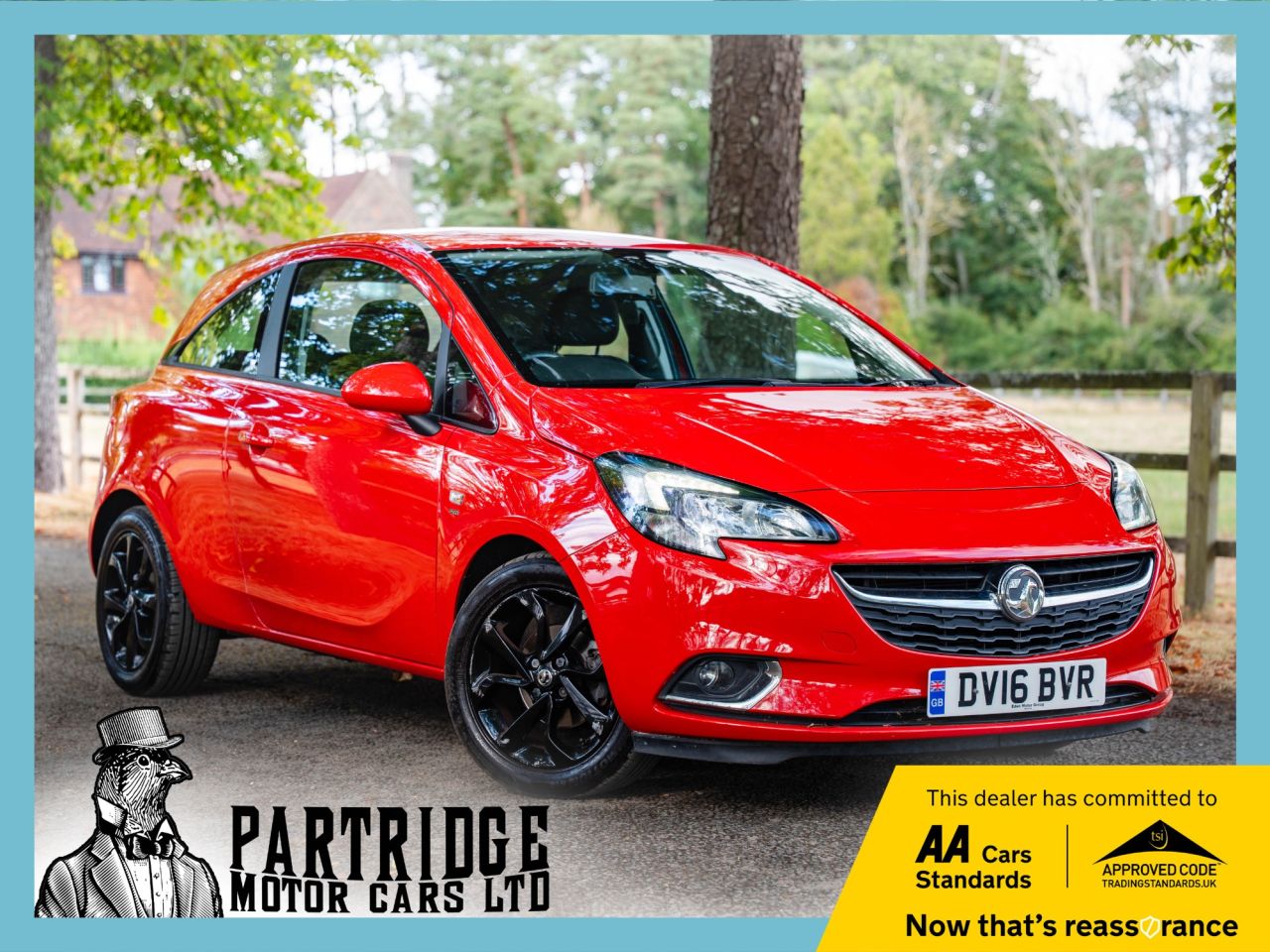 2016 VAUXHALL CORSA for sale