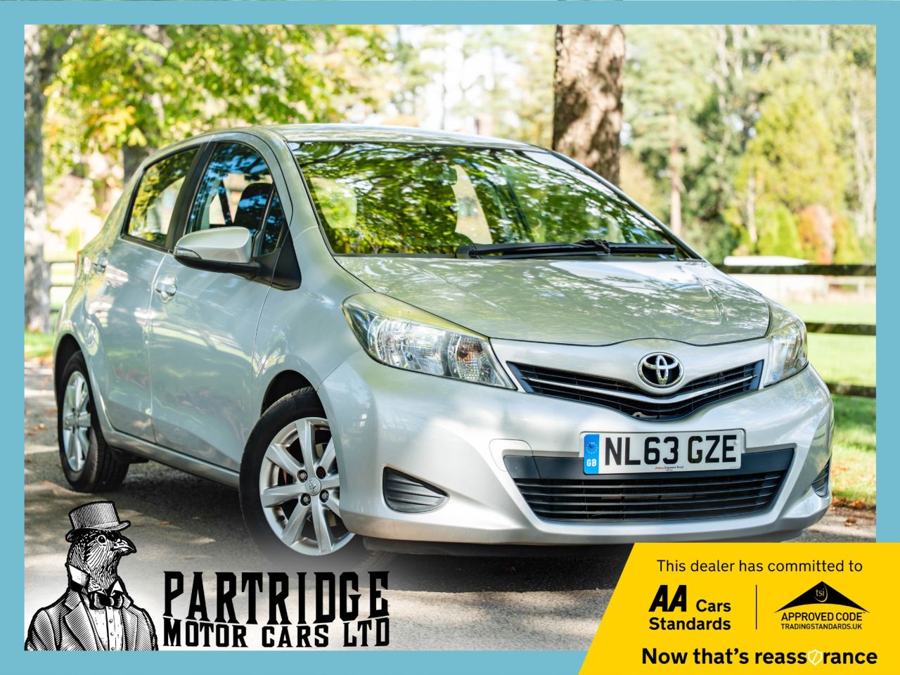 2013 TOYOTA YARIS for sale