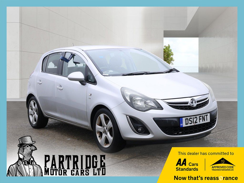 2012 VAUXHALL CORSA for sale