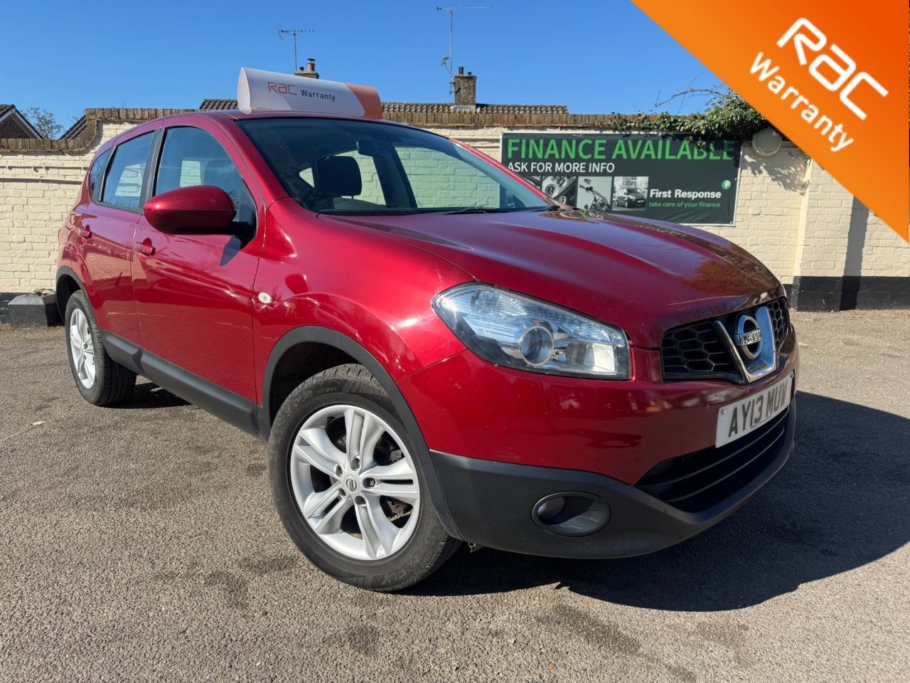 2013 NISSAN QASHQAI for sale