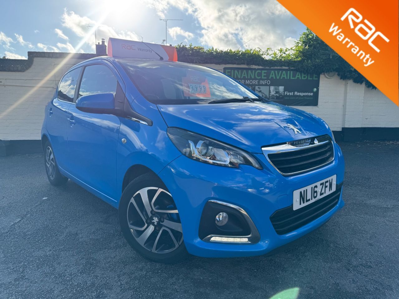 2016 PEUGEOT 108 for sale