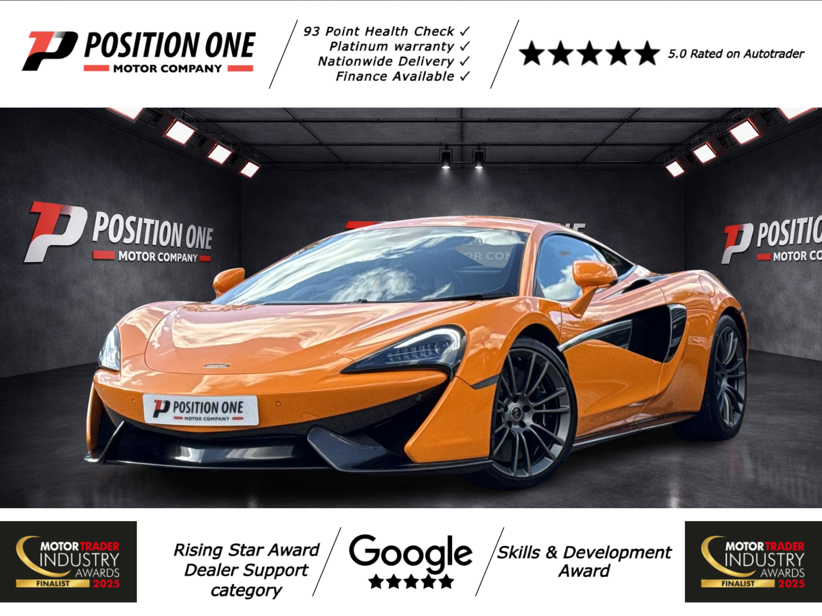 2017 MCLAREN 570S for sale
