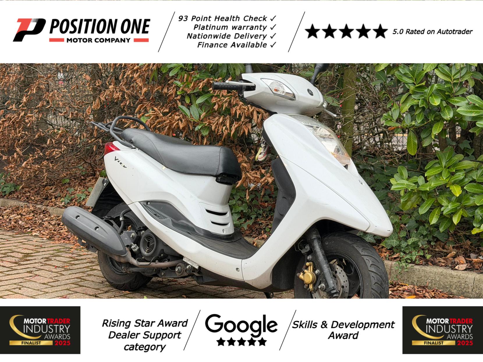 2012 YAMAHA VITY 125 for sale