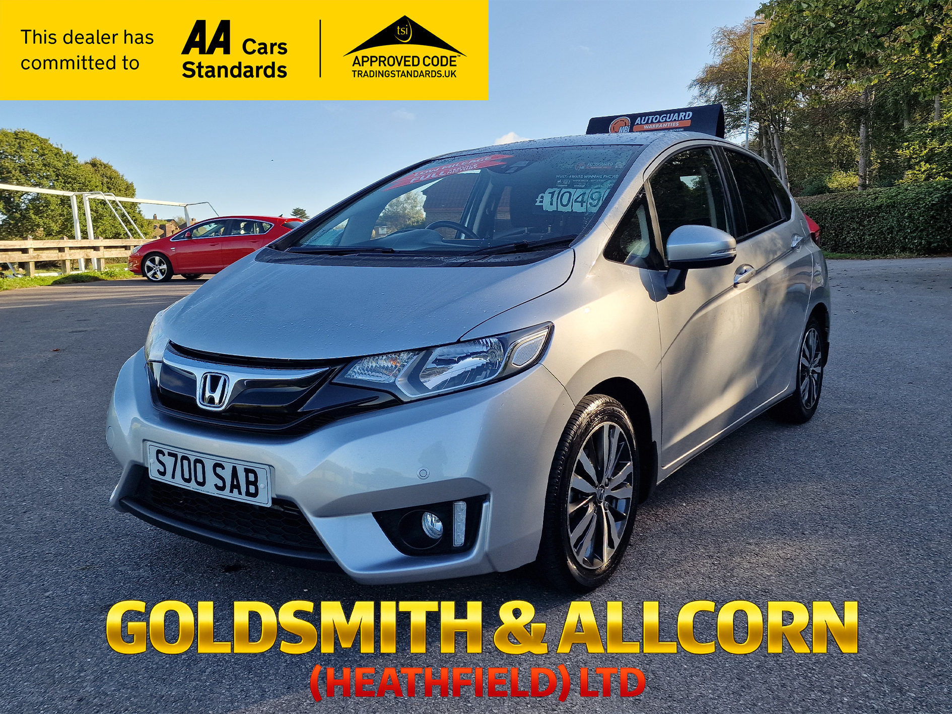 2016 HONDA JAZZ for sale