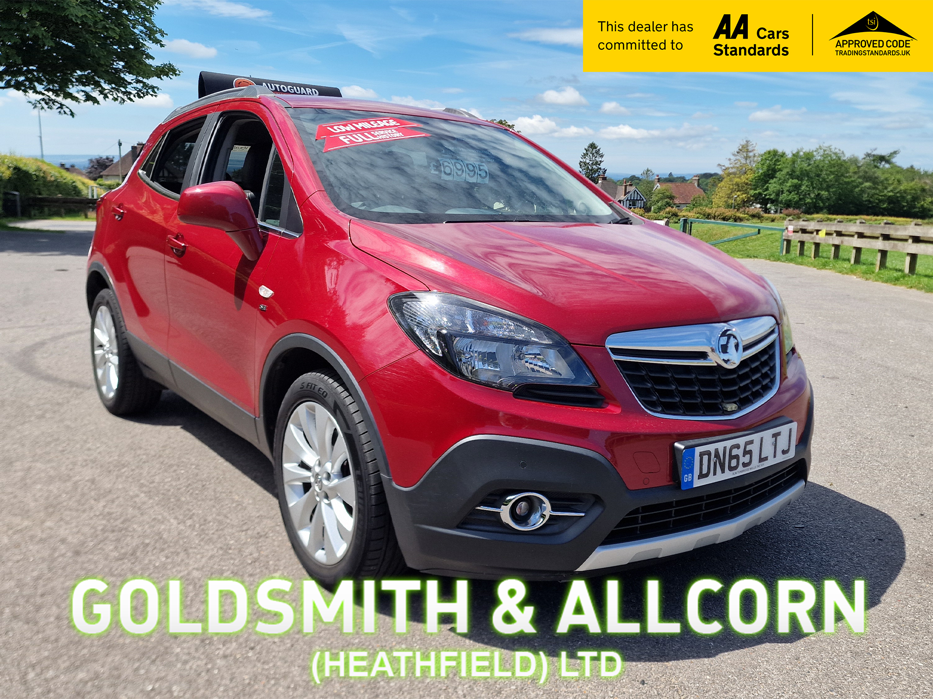2015 VAUXHALL MOKKA for sale