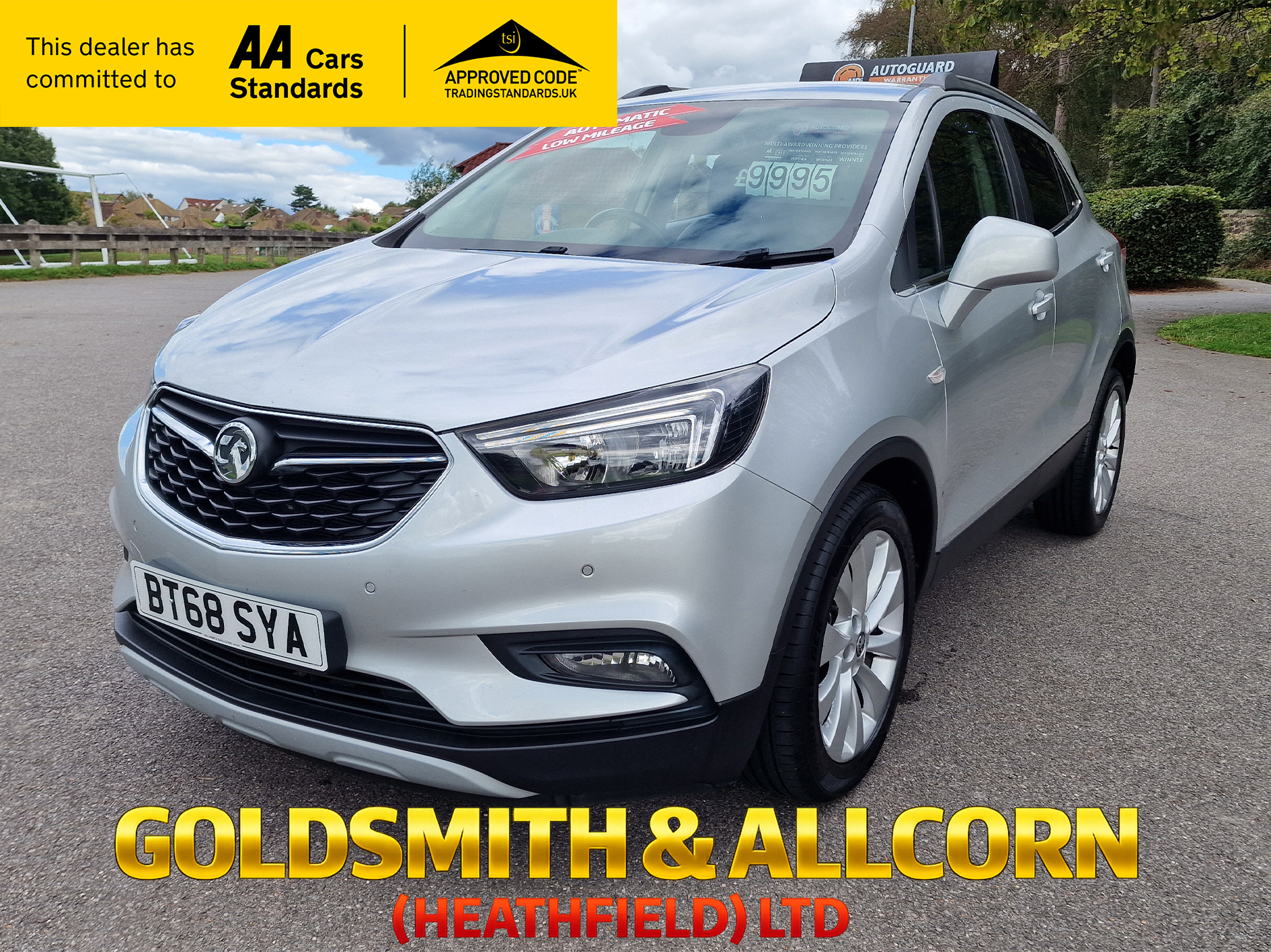 2018 VAUXHALL MOKKA X for sale