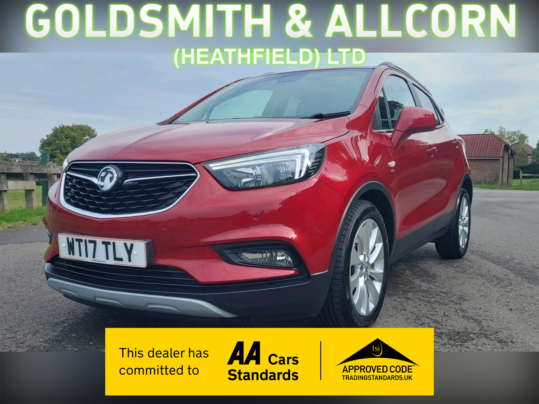 2017 VAUXHALL MOKKA X for sale