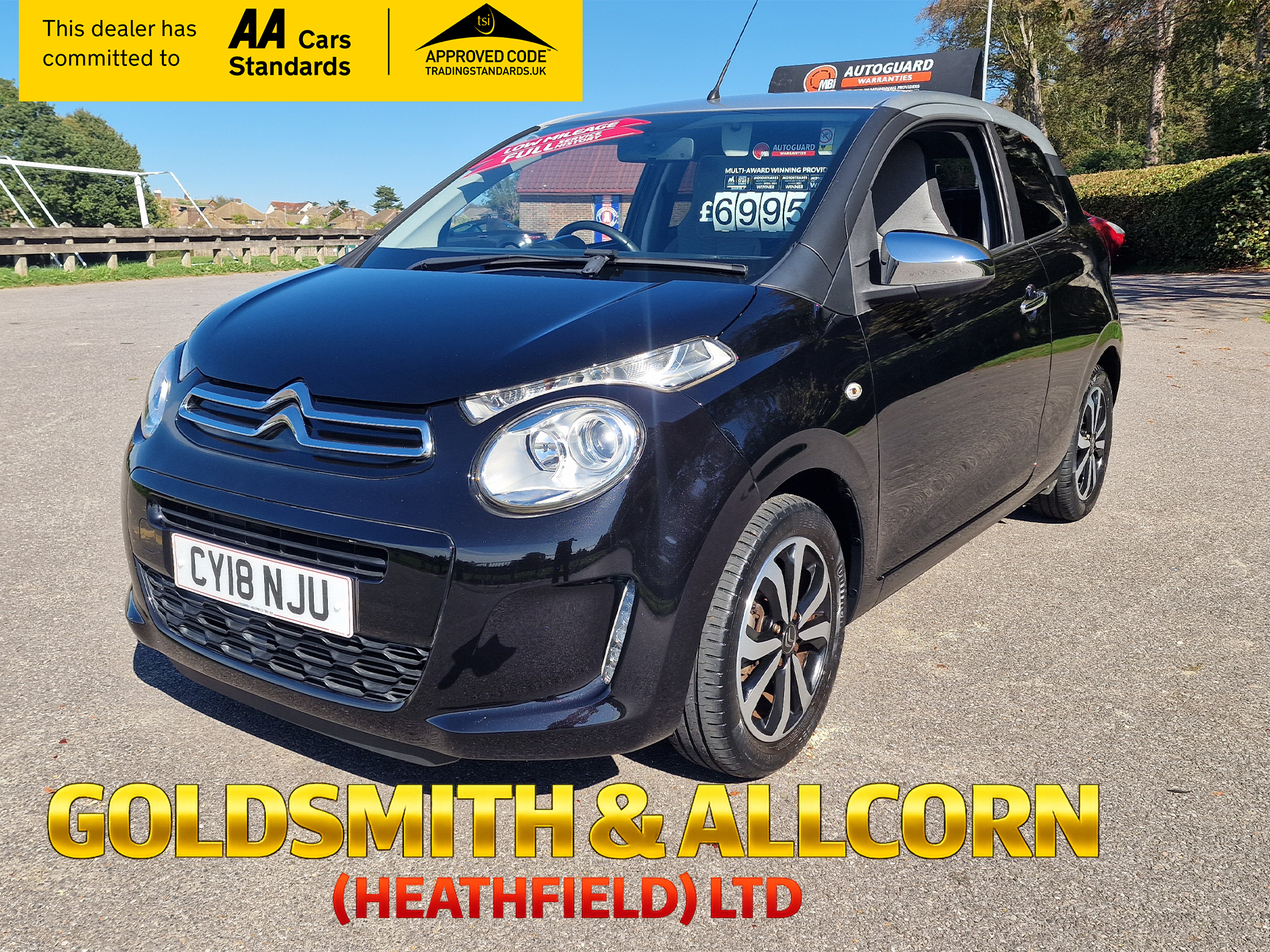 2018 CITROEN C1 for sale
