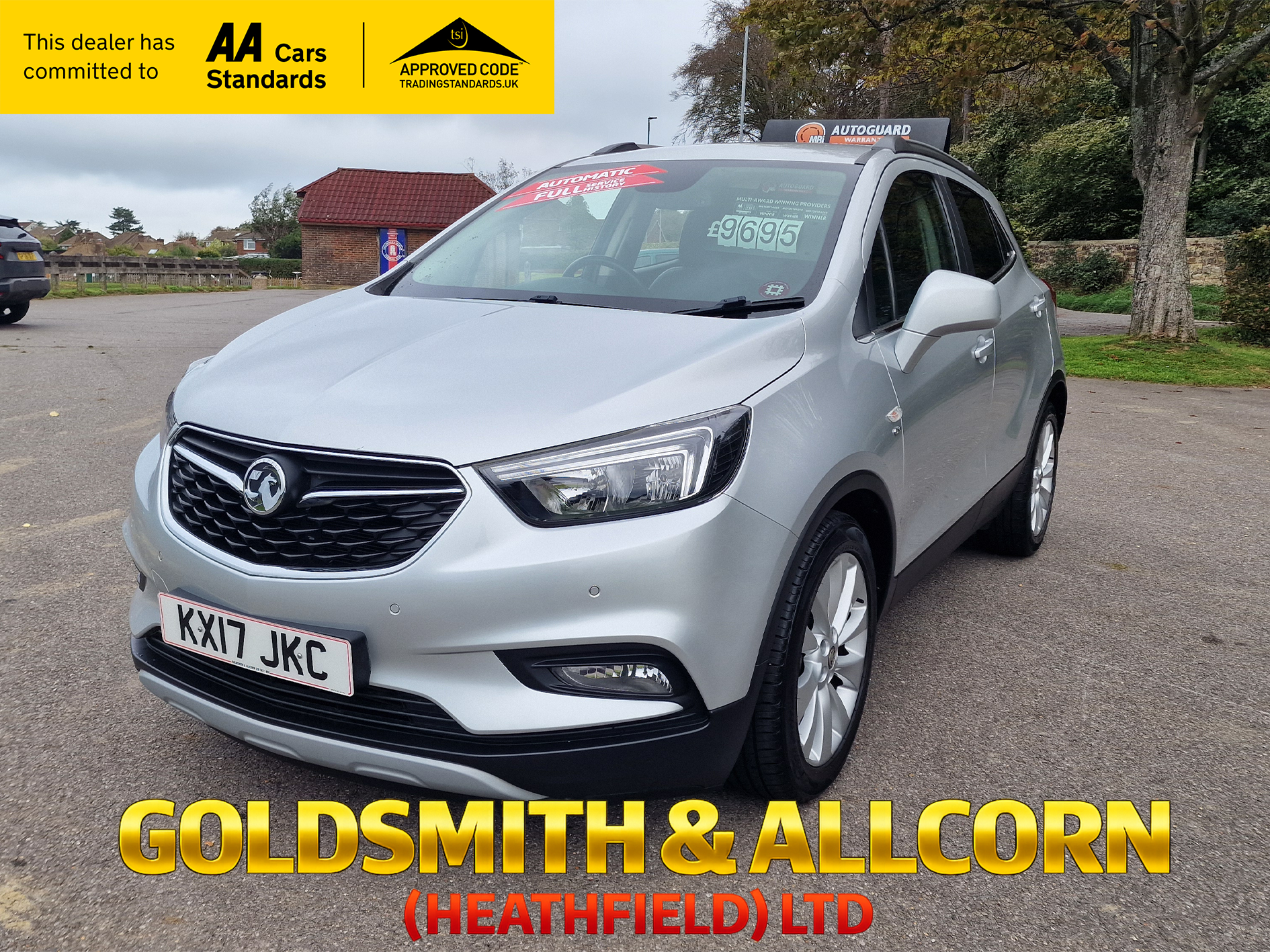 2017 VAUXHALL MOKKA X for sale