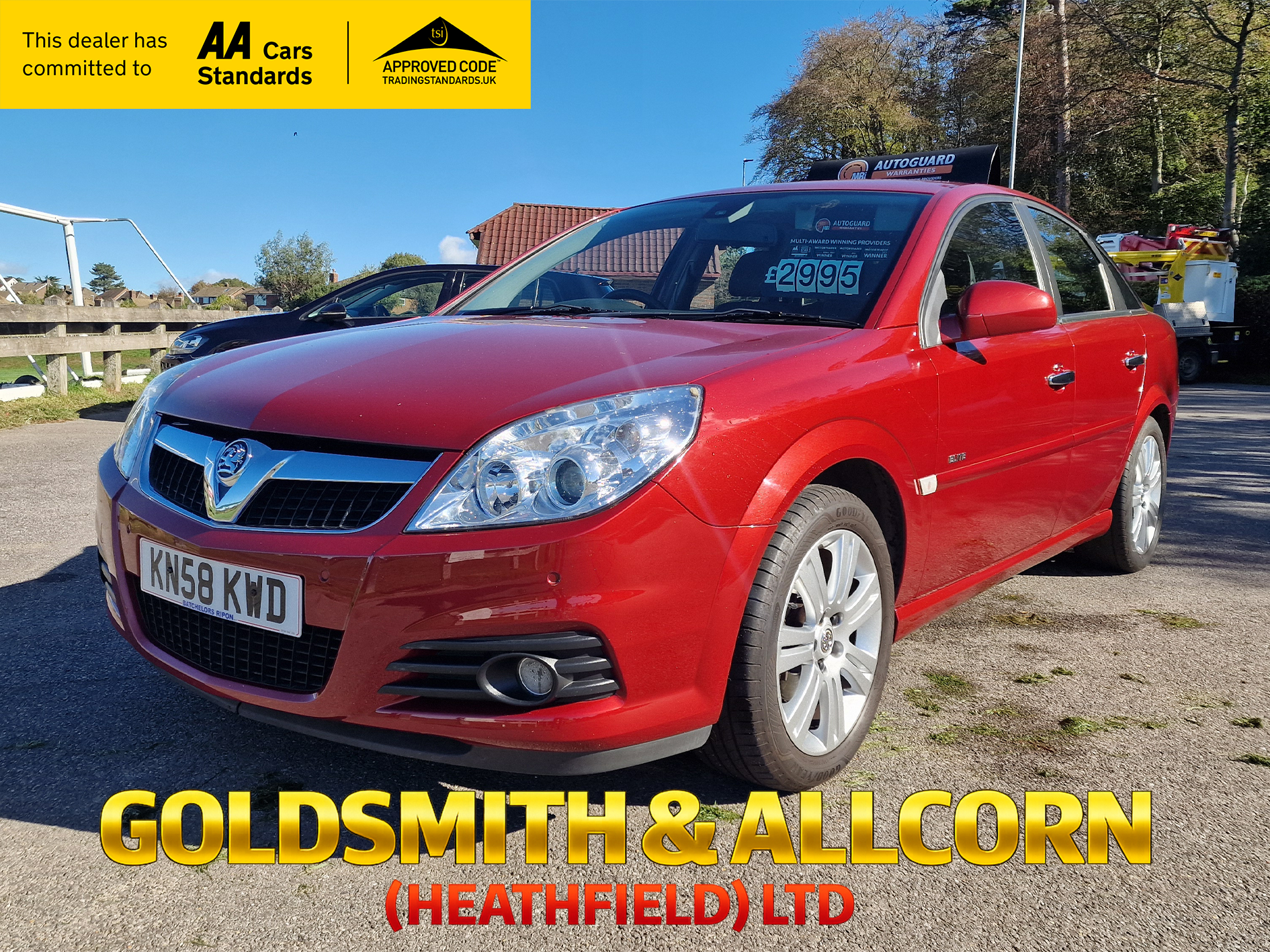 2008 VAUXHALL VECTRA for sale