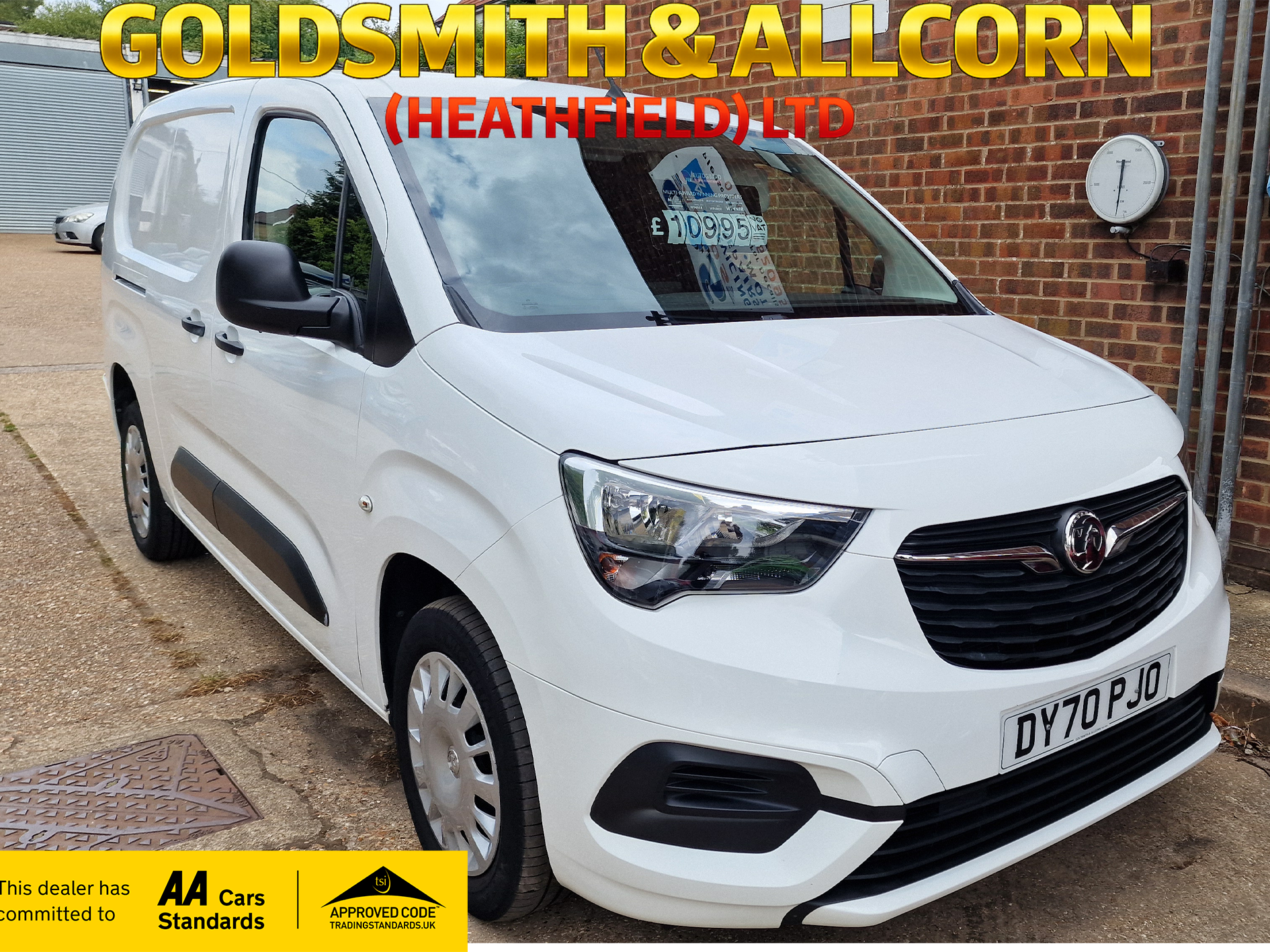 2020 VAUXHALL COMBO for sale