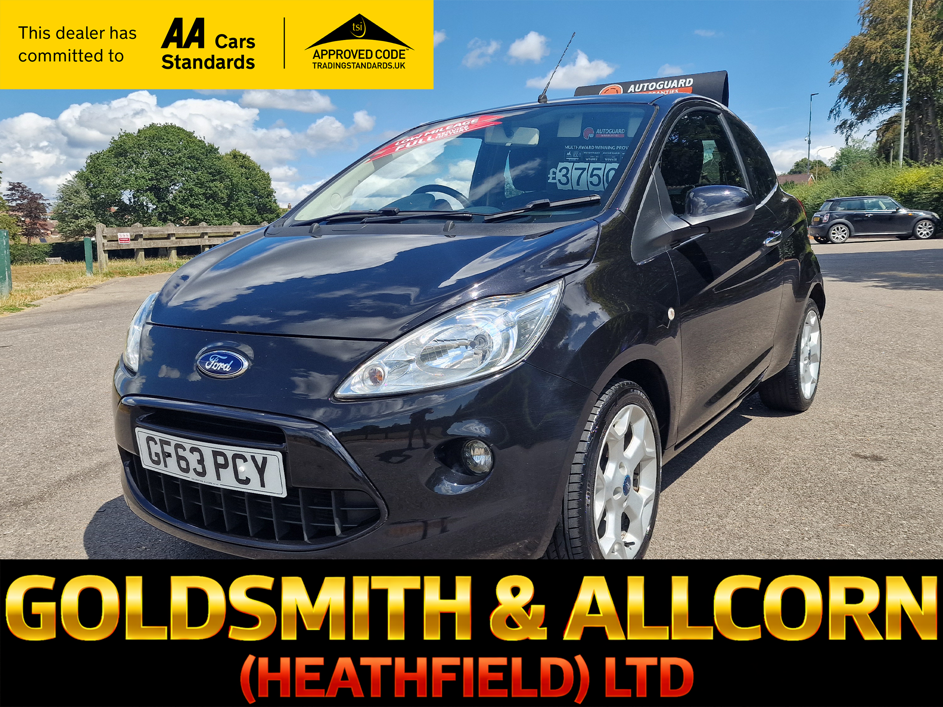 2014 FORD KA for sale