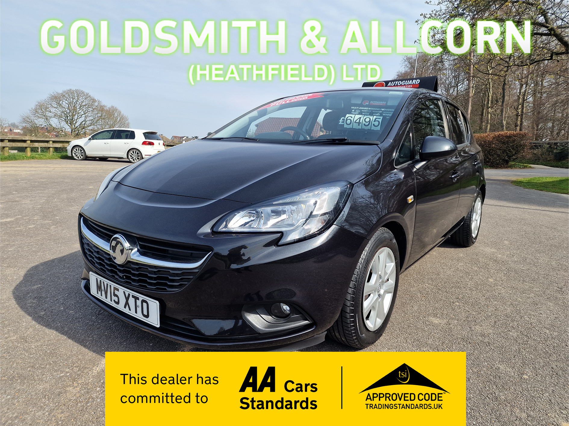 2015 VAUXHALL CORSA for sale