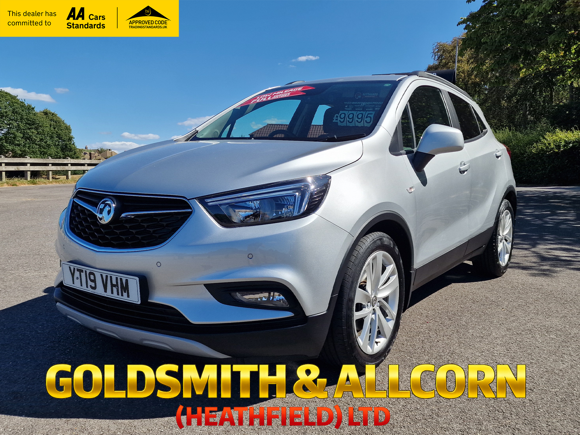 2019 VAUXHALL MOKKA X for sale