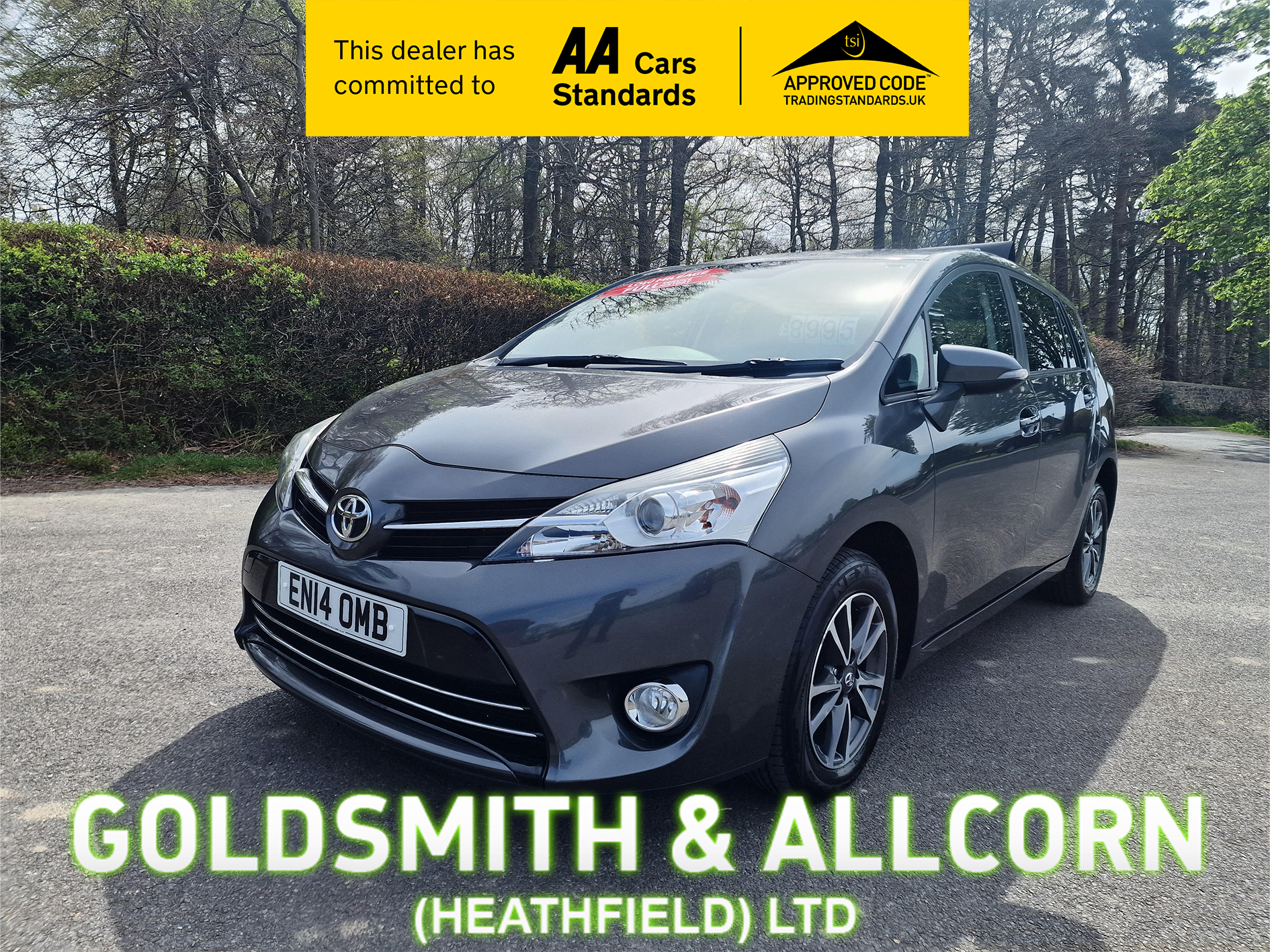 2014 TOYOTA VERSO for sale