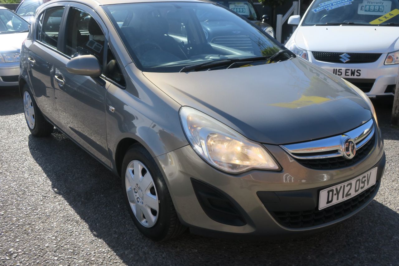 2012 VAUXHALL CORSA for sale