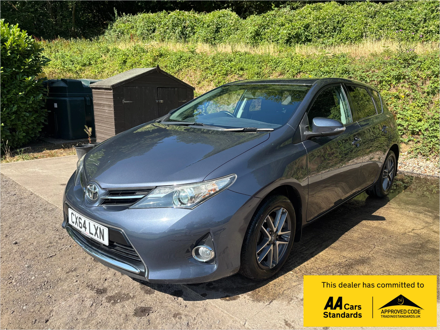 2014 TOYOTA AURIS for sale