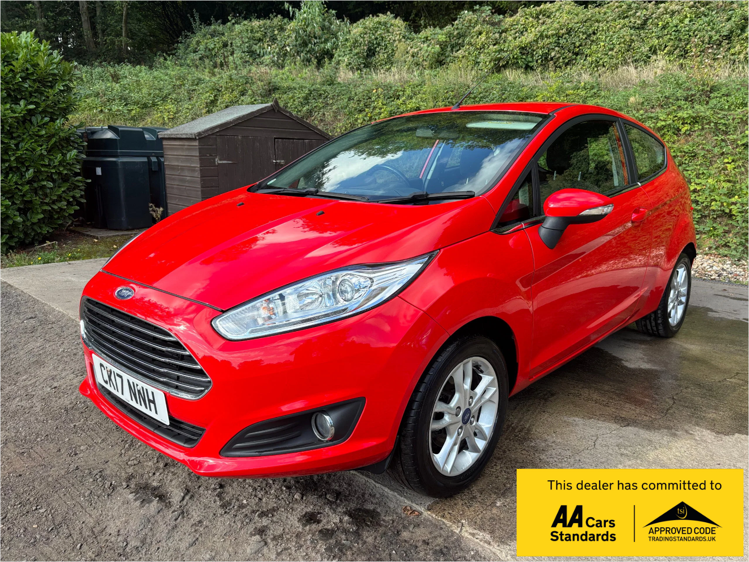 2017 FORD FIESTA for sale