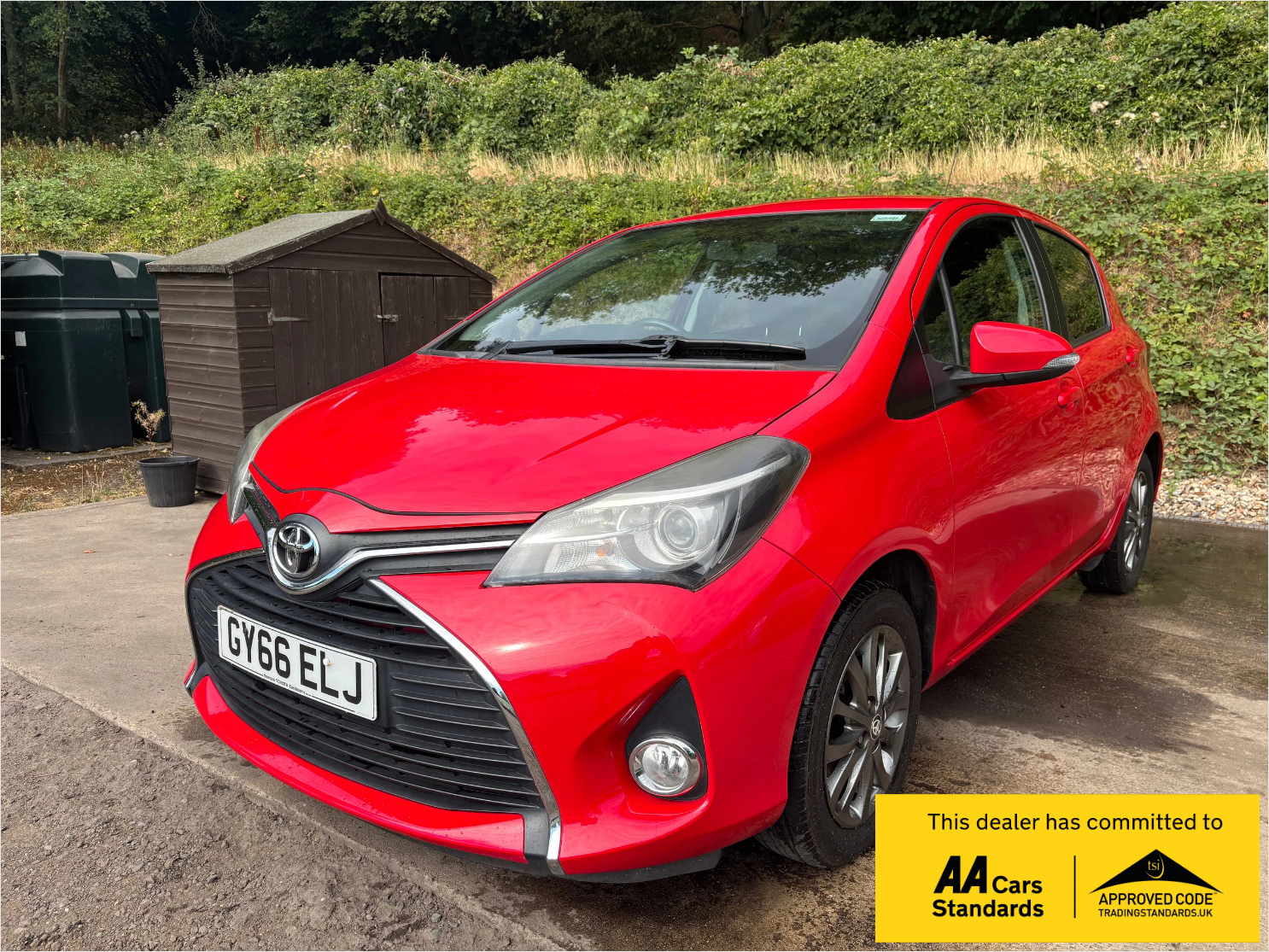 2016 TOYOTA YARIS for sale